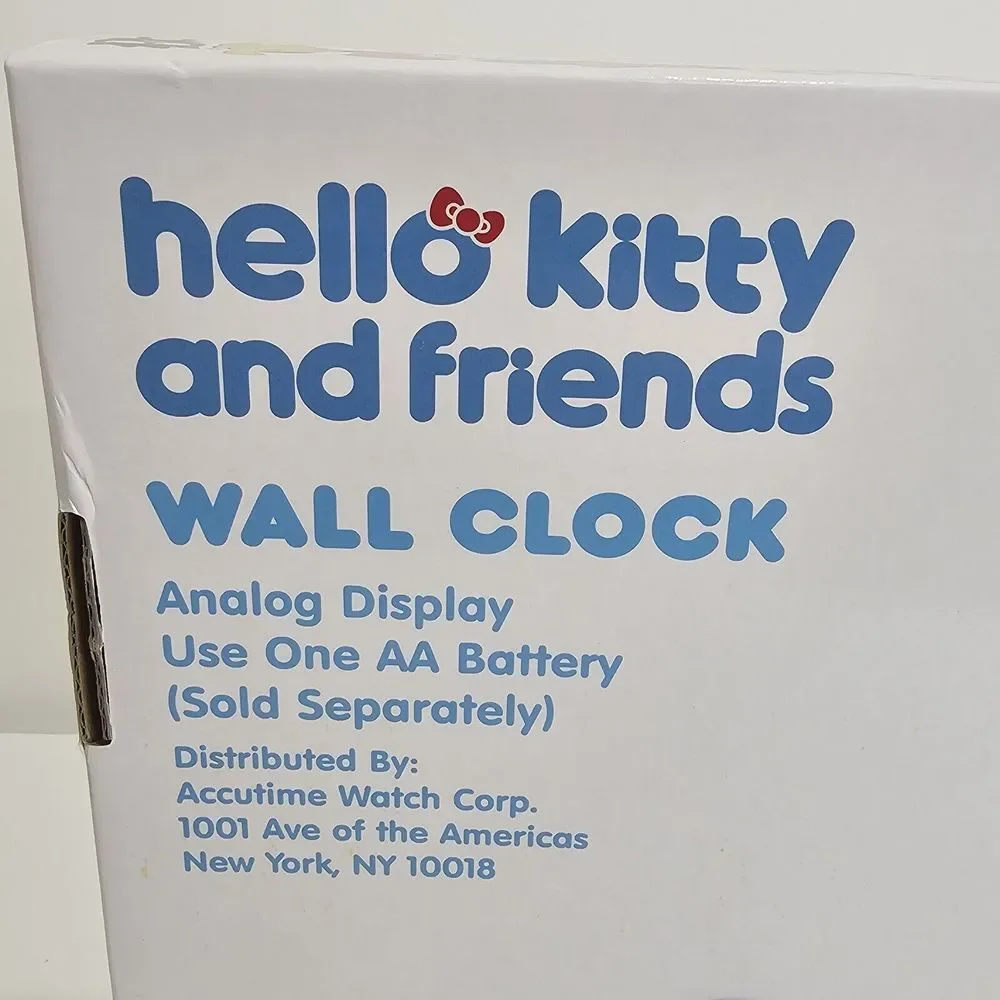 SANRIO Hello Kitty And Kuromi 2 Pack Clocks New‎